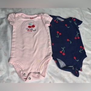 Infant Girls onesie 2pc bundle